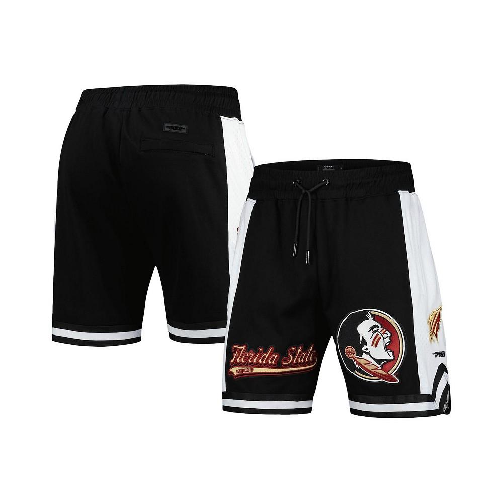 Pro Standard Men's Black Florida State Seminoles Script Tail DK 2.0 Shorts