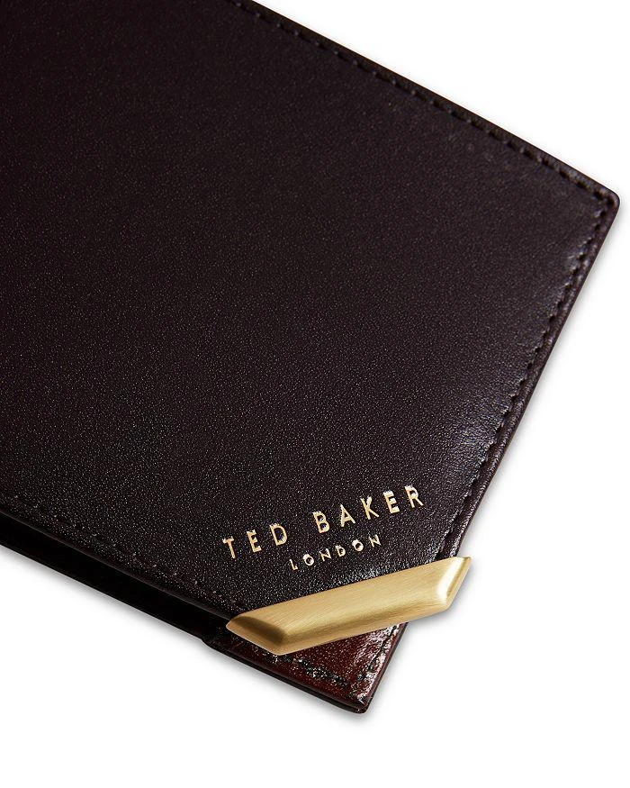 Ted Baker London Korner Metal Corner Bifold Coin Wallet 4