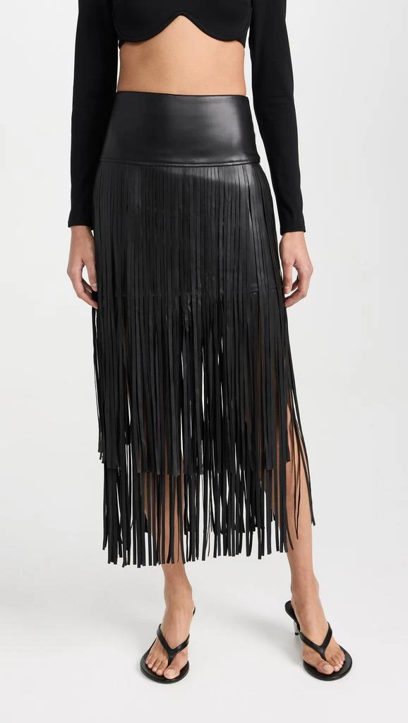 LAGENCE Karolina Fringe Skirt 1