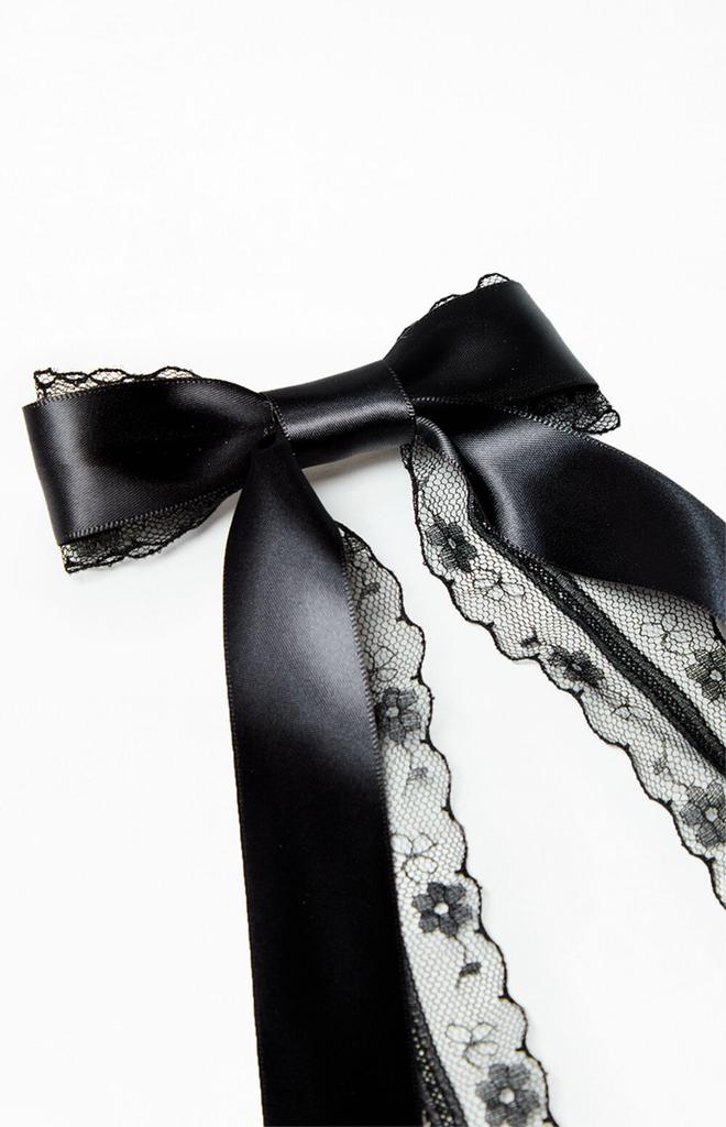 PacSun Satin Lace Bow Barrette