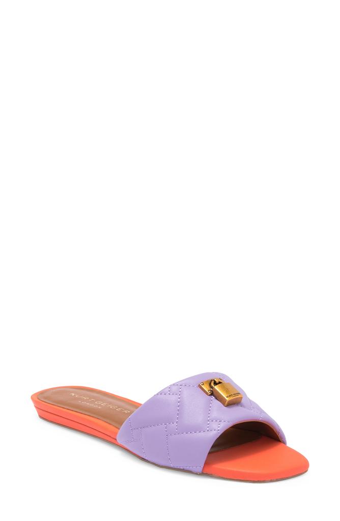 Kurt Geiger London Brixton Lock Slide Sandal