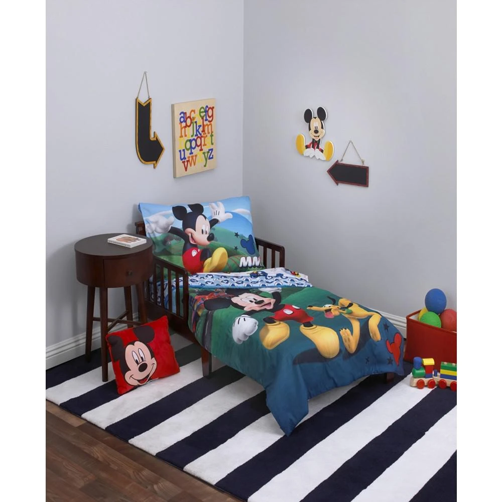 Disney Mickey Mouse 4-Piece Toddler Bedding Set 1