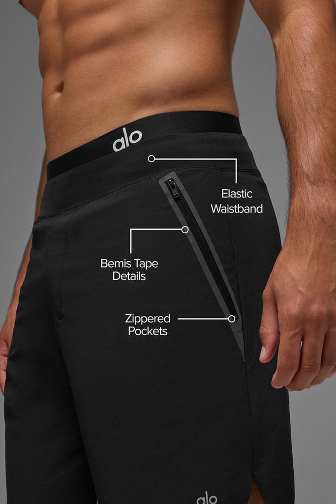 Alo 7" Repetition Pro Short - Lunar Grey