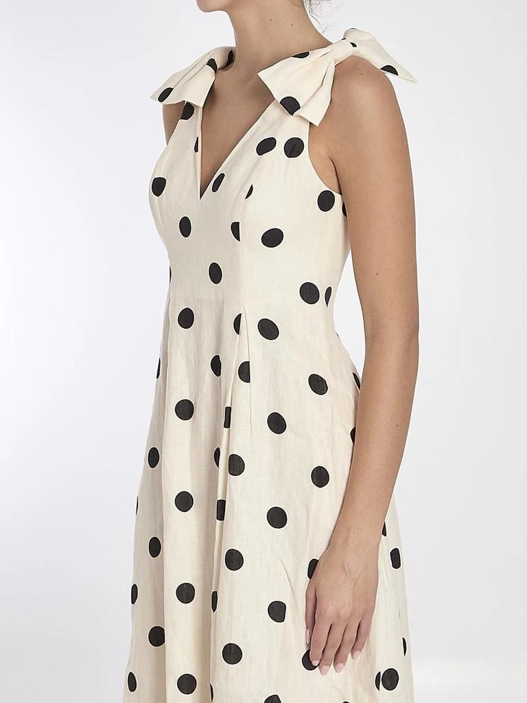 Zimmermann Crush V Neck Midi Dress 3
