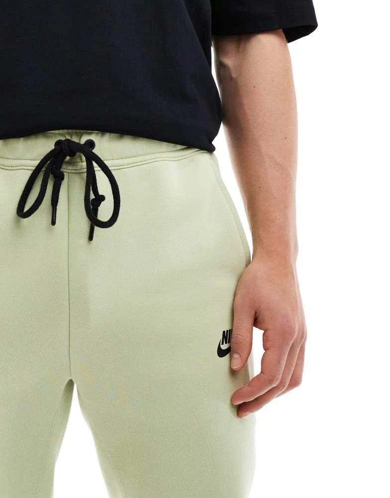 NIKE Nike Tech Fleece joggers in light green 5