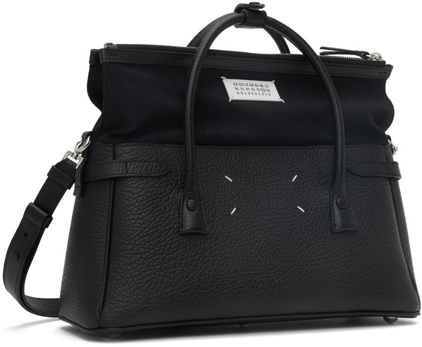 【MAISON MARGIELA】 5AC Stitch Handbag MAISON MARGIELA 5AC Classique Micro Wisteria Purple Leather