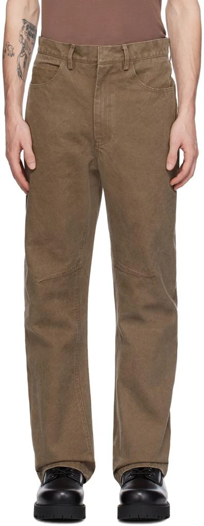 Entire Studios Brown Task Trousers 1