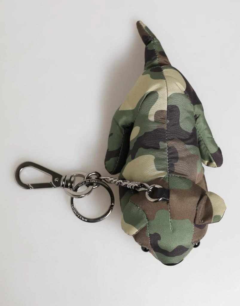 Dolce 
Gabbana Camouflage Animal Silhouette Keychain Men
s Keyring 2