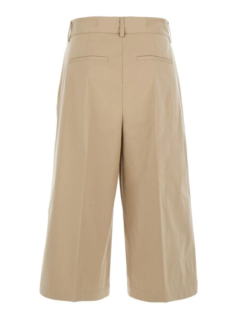 MSGM MSGM Wide-Leg Knee Length Bermuda Shorts 2