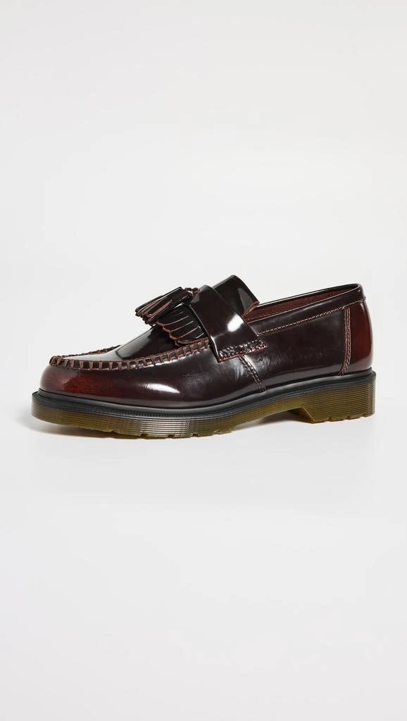 Dr. Martens Adrian Cherry Red Arcadia Loafers 5