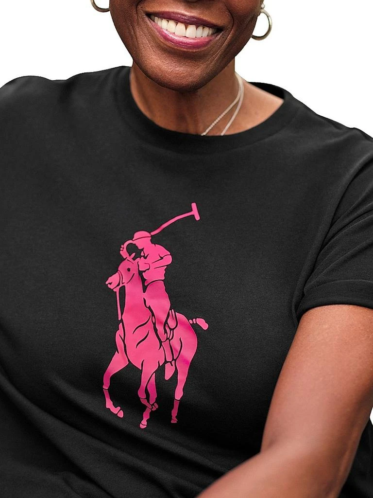 Ralph Lauren Pink Pony Cotton Crewneck T-Shirt 6