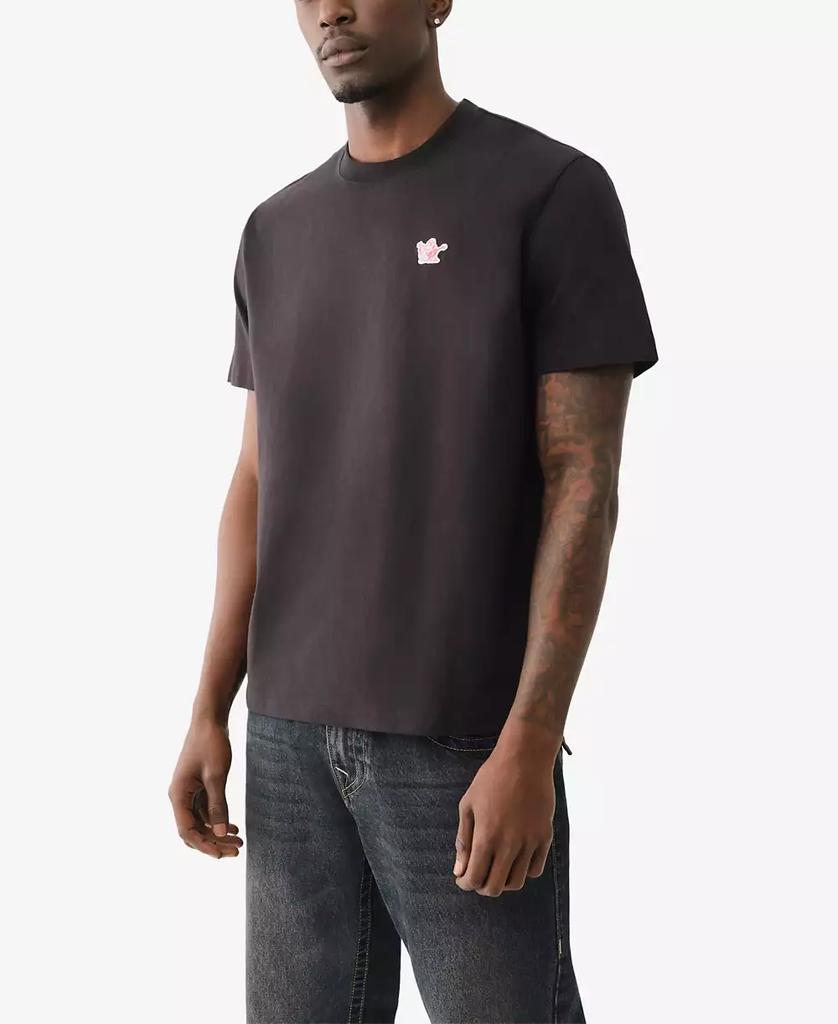 True Religion Men's Short Sleeve Mini Buddha T-Shirt