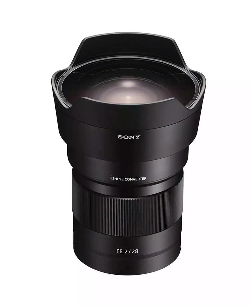 SONY Fisheye Conversion Lens for FE 28mm F2 - Bundle with Lens Pouch, Lens Cleaner, Cleaning Kit, Capleash II 8