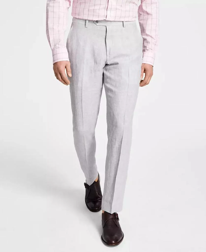 Tommy Hilfiger Men's Modern Fit Flex Stretch Linen Suit Pants 1