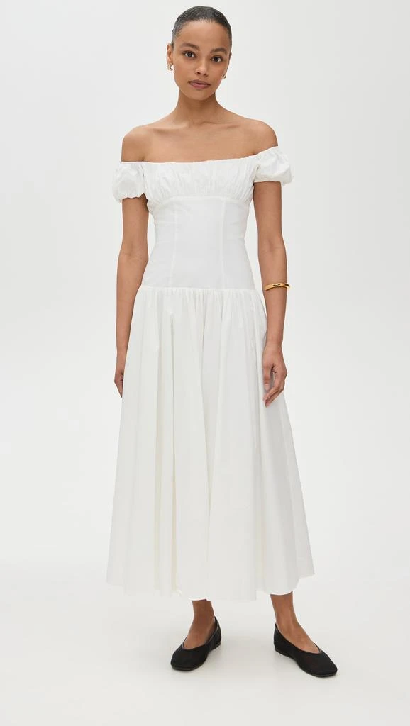 CAROLINE CONSTAS Augusta Drop Waist Maxi Dress 6