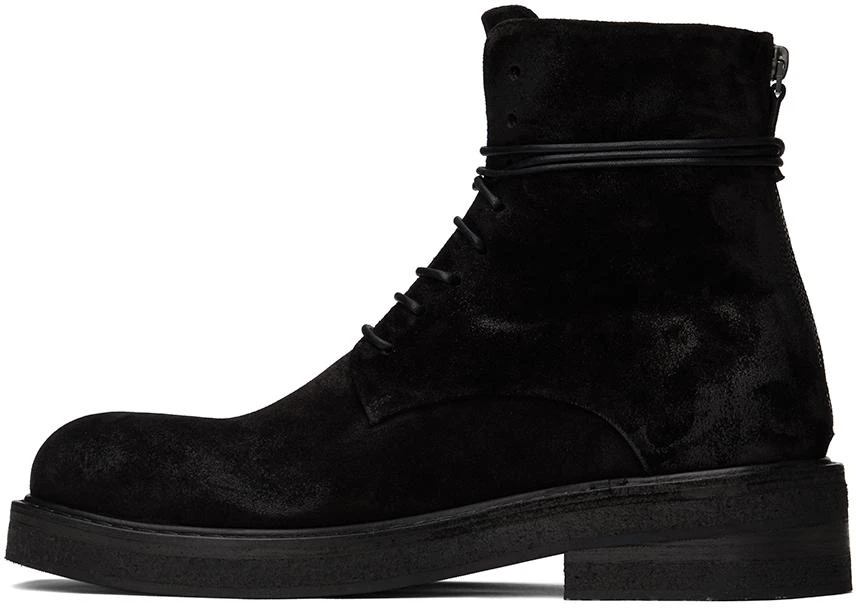 Marsèll Black Parrucca Lace Up Ankle Boots 3