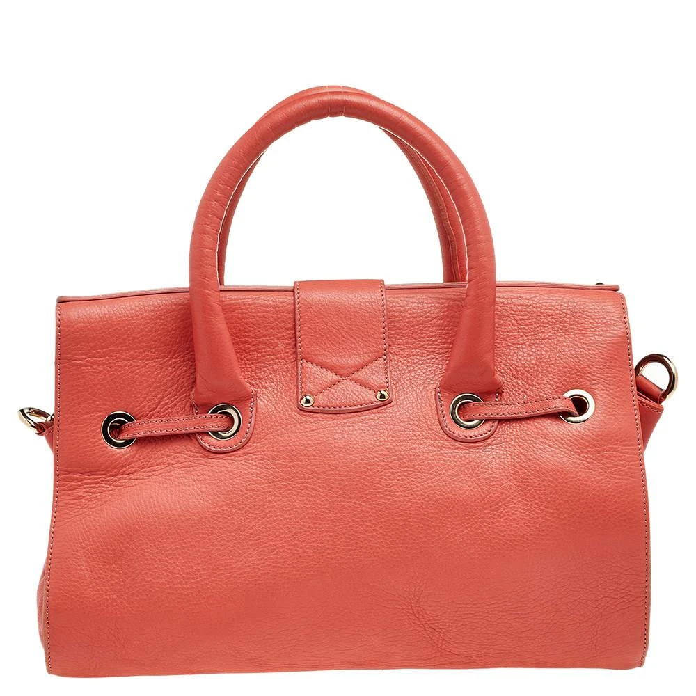 Jimmy Choo Jimmy Choo Coral Leather Rosalie Satchel 4