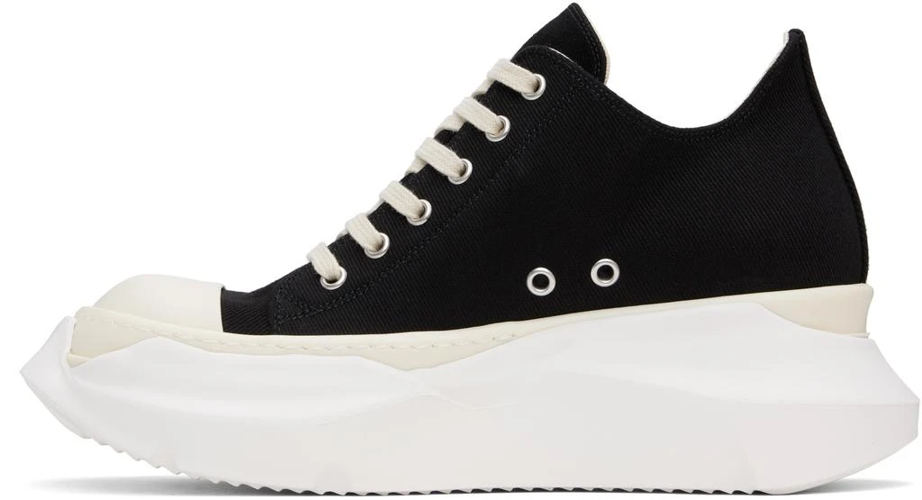 Rick Owens Black Hollywood Abstract Low Sneaks Sneakers 3