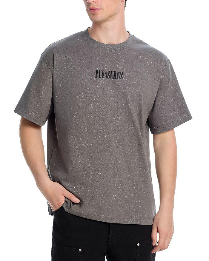 Pleasures Glitter Graphic Logo Tee