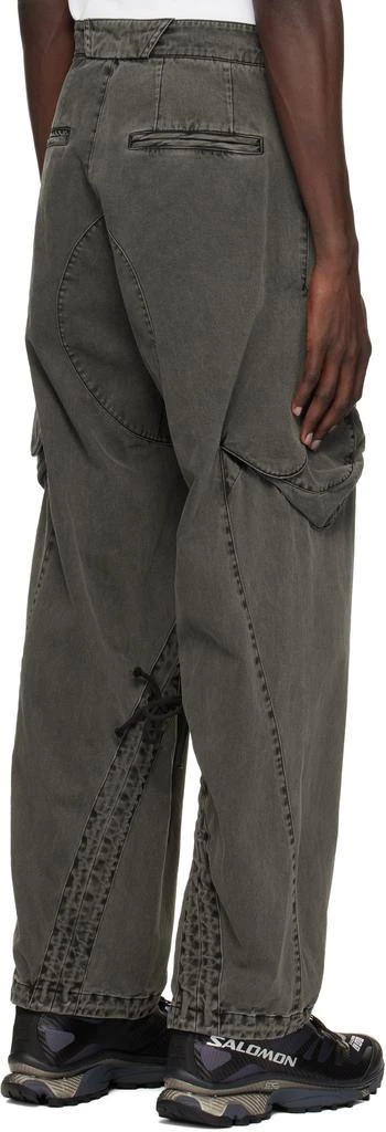 Hyein Seo Gray Dyed Cargo Pants 3