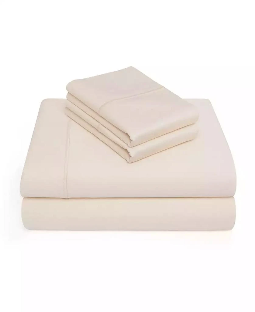 CottonWorks 1000 Thread Count 100% Pima Cotton Sateen 4-Pc. Sheet Set, Queen 1