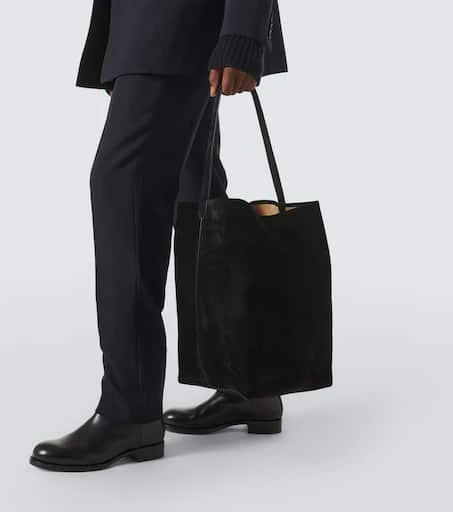 The Row N/S Park Large suede tote bag 2