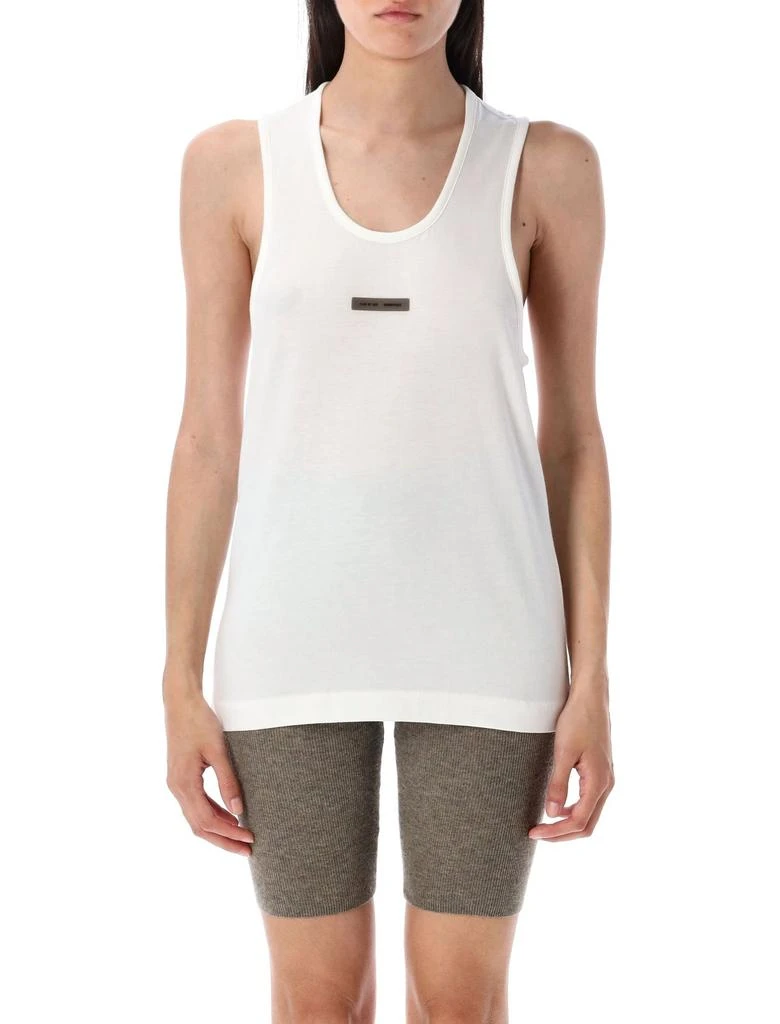 Essentials Fear Of God Essentials Logo Patch Tank Top 1