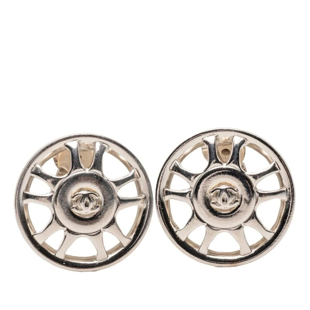 Chanel Metal Clip Earrings (Pre-Owned)