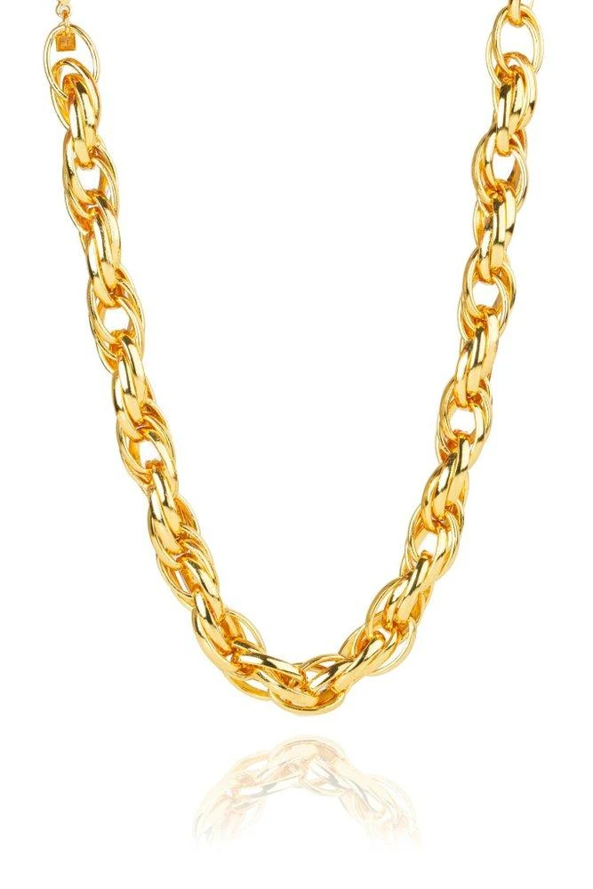 FEDERICA TOSI Federica Tosi Lace Rose Chain Necklace
