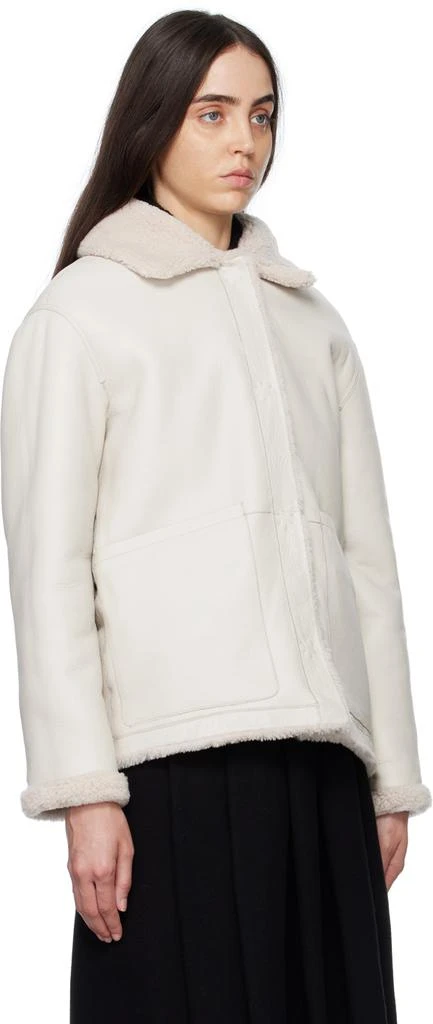 Yves Salomon - Meteo Off-White Reversible Jacket 4