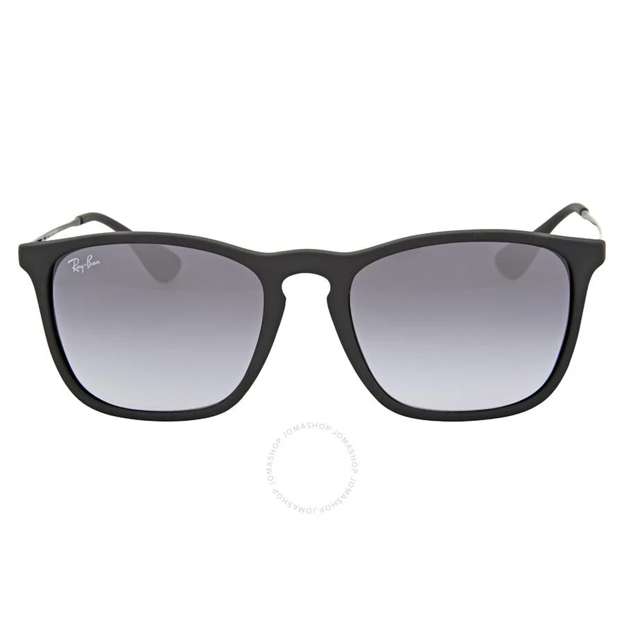 Ray-Ban Chris Grey Gradient Square Unisex Sunglasses RB4187 622/8G 54 1
