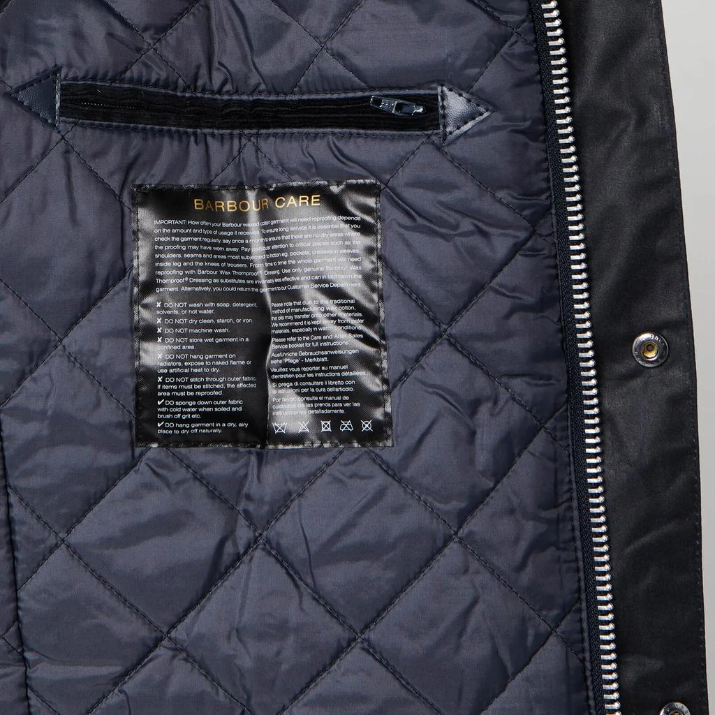Barbour Barbour International Duke Waxed Cotton Jacket 8