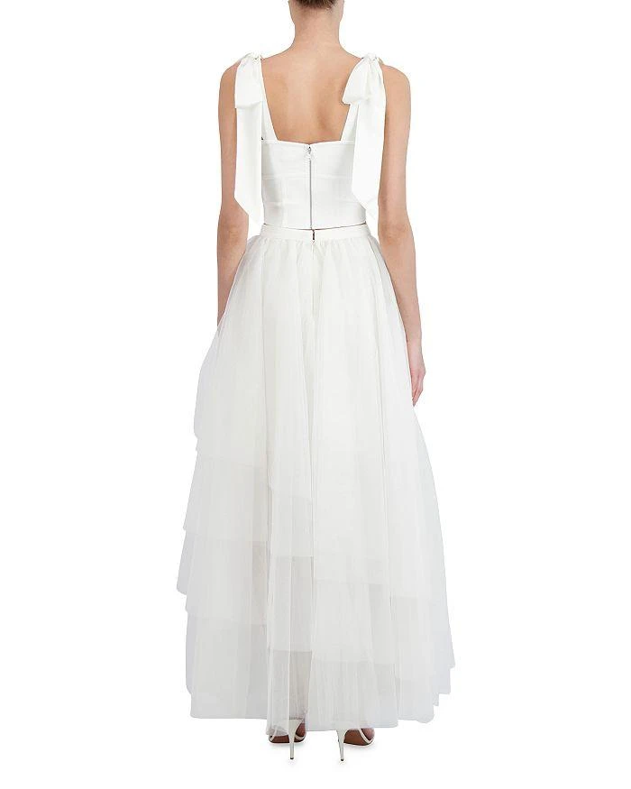 BCBG Gardenia Tiered Tulle Ruffle Skirt 2