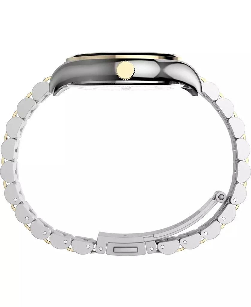 Timex Women's Analog Two-Tone Stainless Steel Watch, 34mm 2