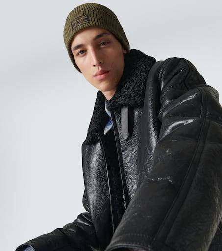 RRL Knitted stretch-cotton watch cap 2