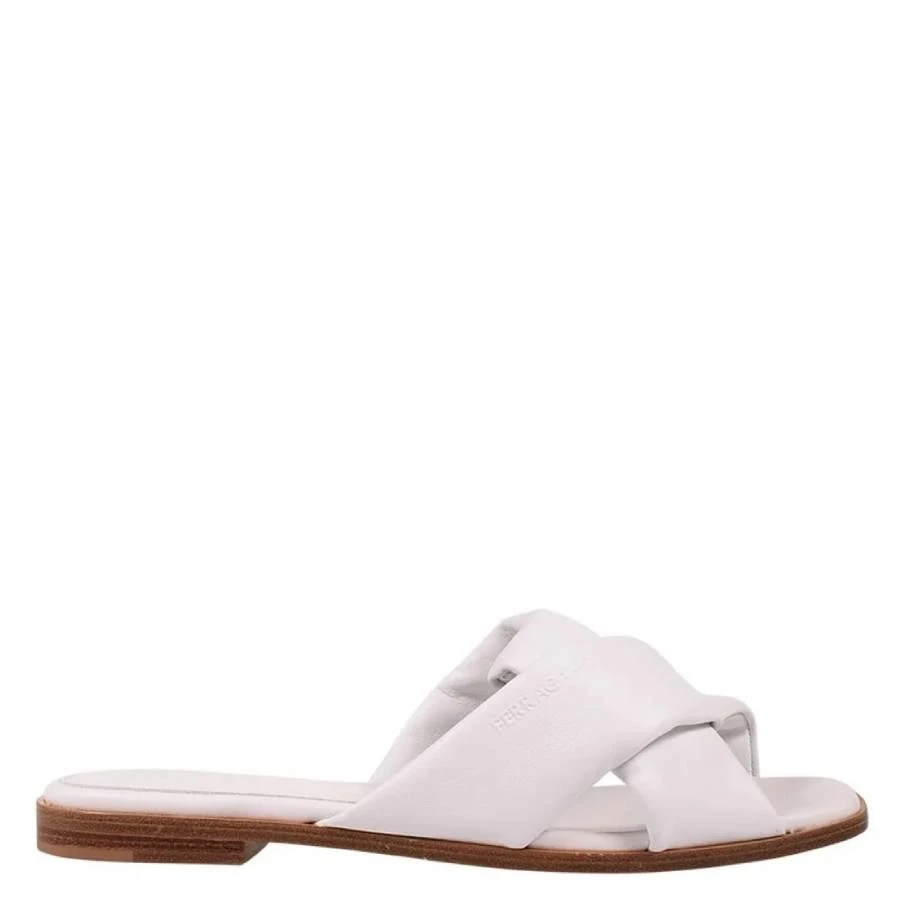 Salvatore Ferragamo Ferragamo Knott Strap Slides 1