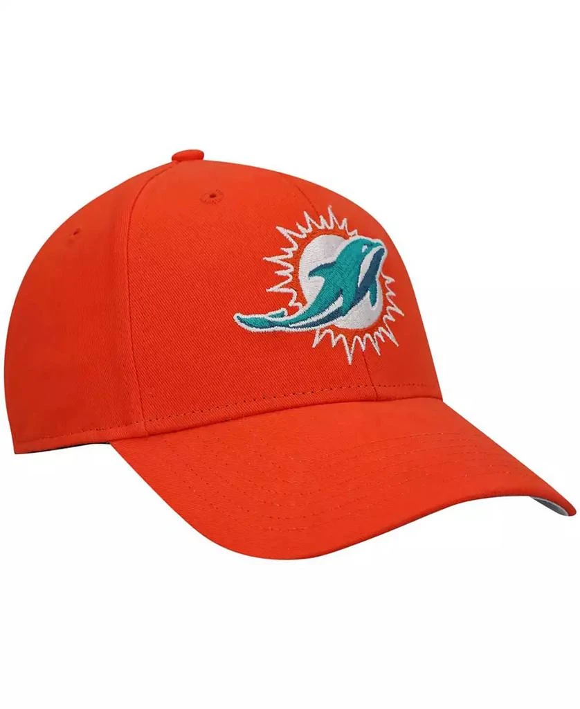 47 Brand Boys Orange Miami Dolphins Basic Secondary MVP Adjustable Hat 3