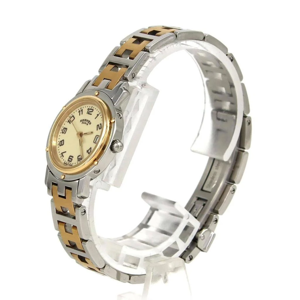 Hermes Stainless Steel Wristwatch (Pre-Owned) 2