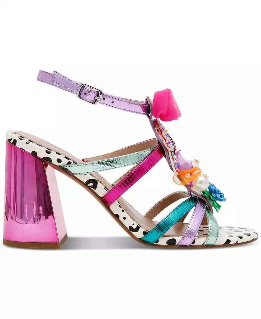 Betsey Johnson Women's Azallia Embellished Strappy Dress Sandals 2