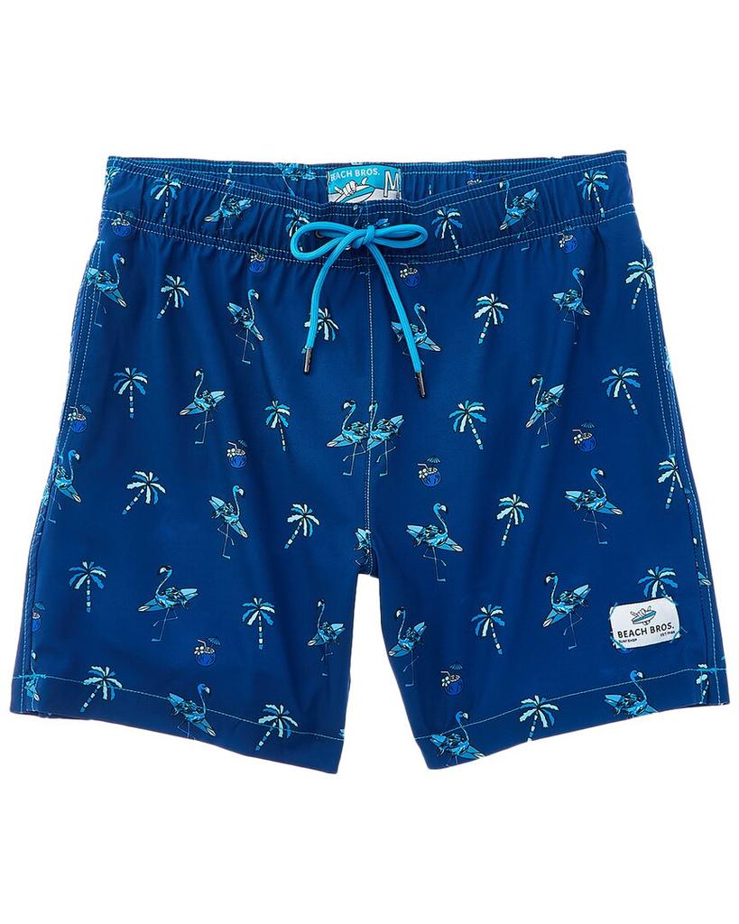 Beach Bros Beach Bros Surf Flamingo Swim Trunk