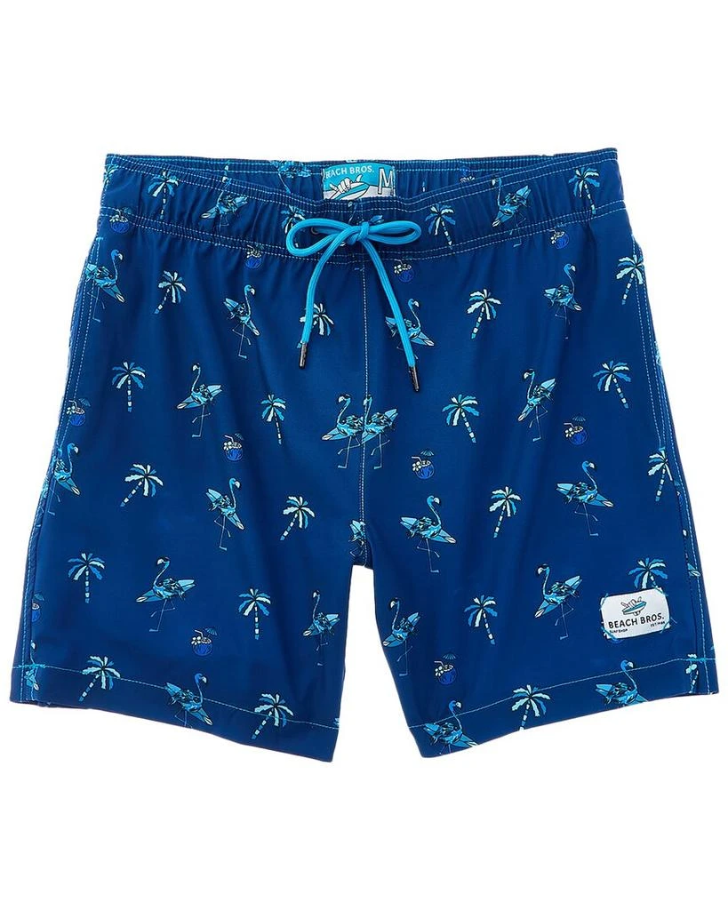 BEACH BROS Beach Bros Surf Flamingo Swim Trunk 1