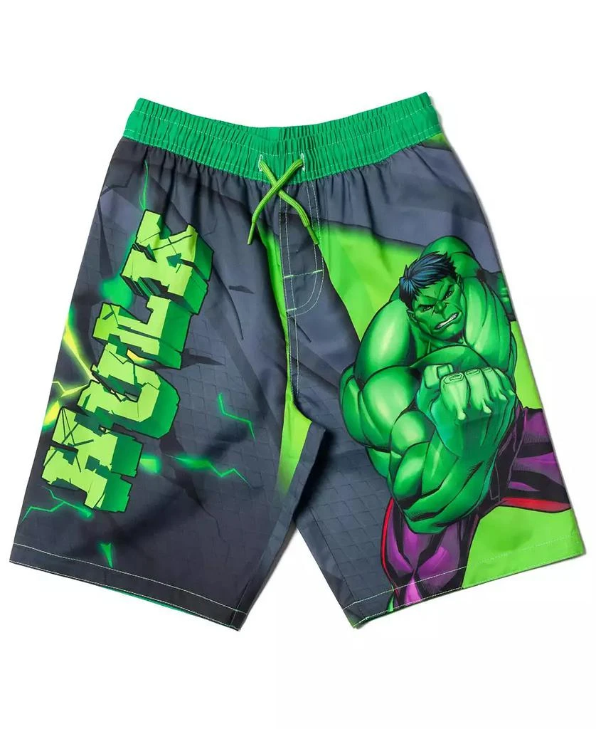 Avengers Toddler Boys Marvel Spider-Man Spidey and His Amazing Friends UPF 50+ Swim Trunks to 1