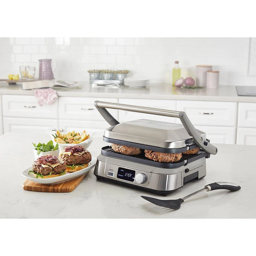 Cuisinart Griddler Five Contact Grill with LCD Screen 4