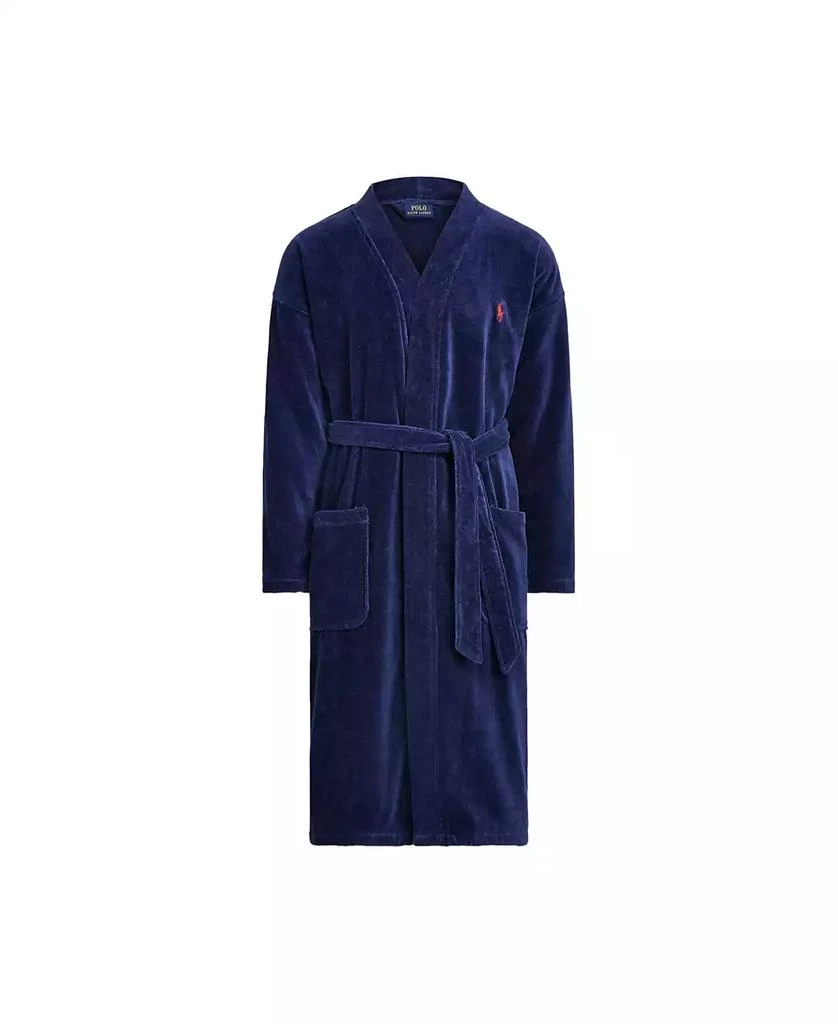 Polo Ralph Lauren Men's Sleepwear Soft Cotton Kimono Velour Robe 1