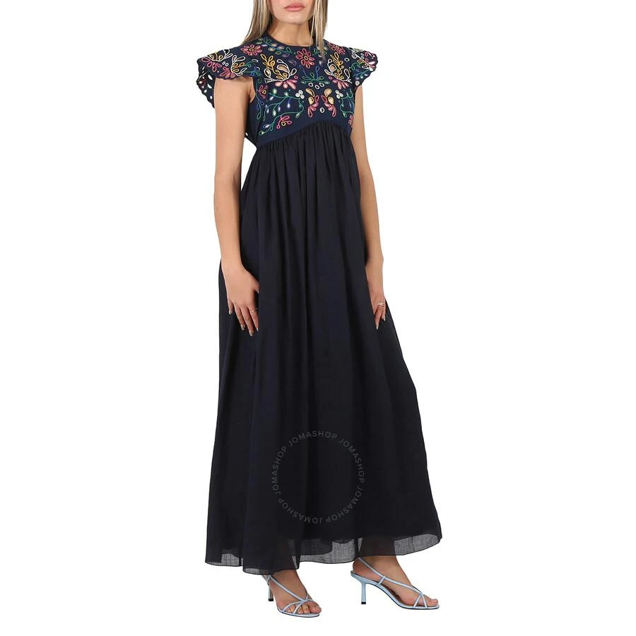 Chloé Ladies Empire Ruffled Maxi Dress 2