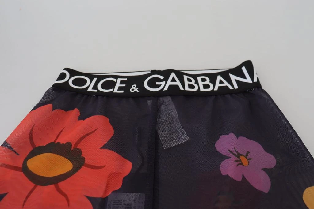 Dolce 
Gabbana Floral Leggings Stretch Waist Women
s Pants 4