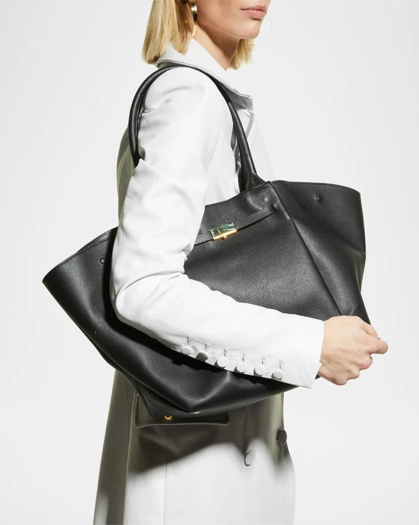 Demellier The New York Leather Tote Bag 2