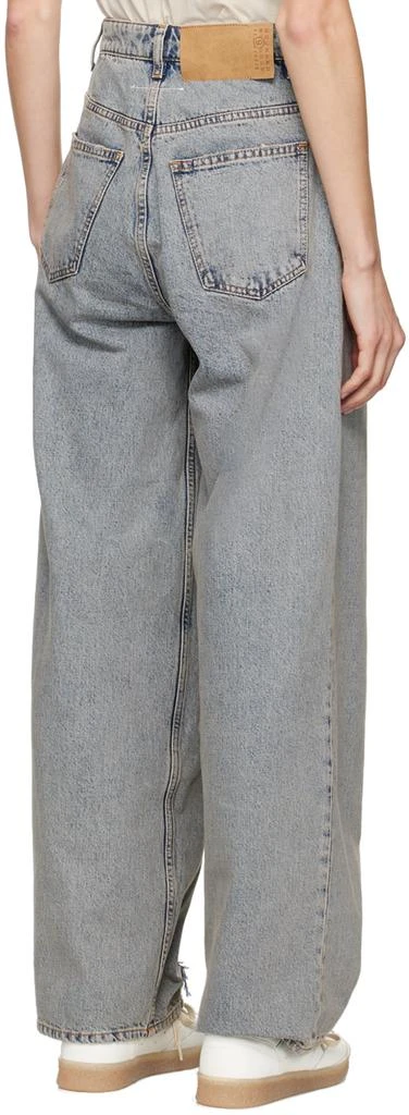 MM6 Blue Raw Edge Jeans 3