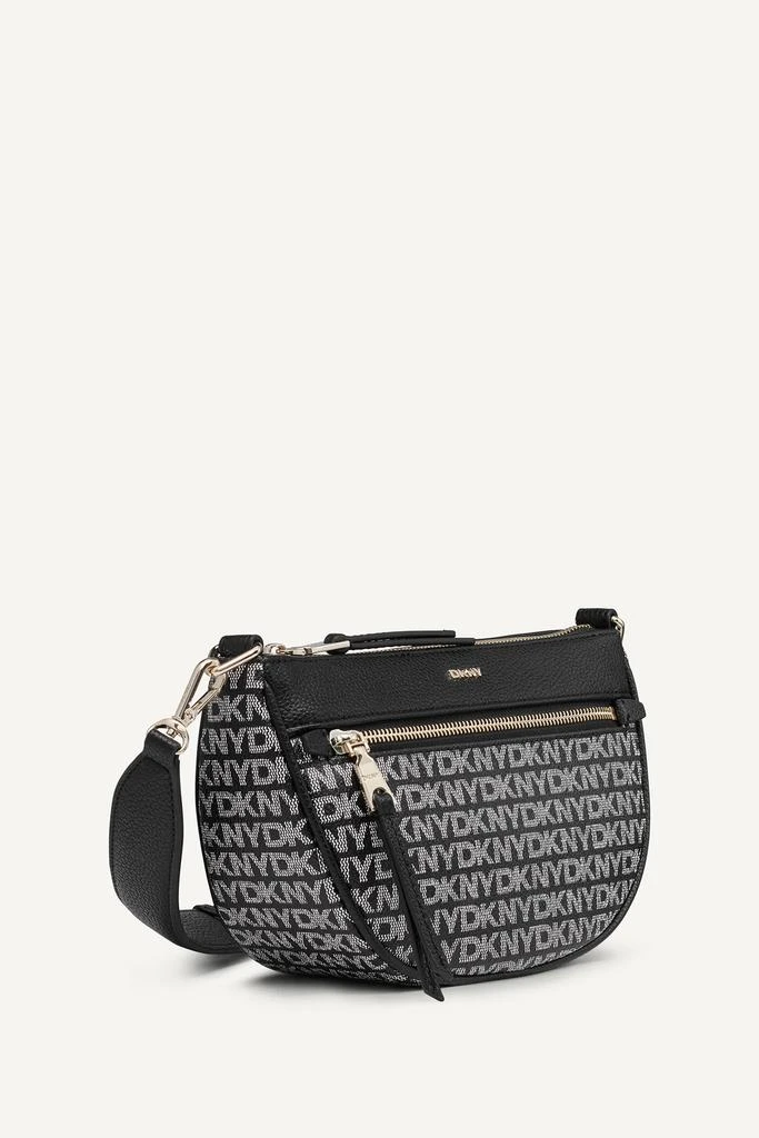 DKNY ZOIE LOGO PANELED CROSSBODY BAG 3