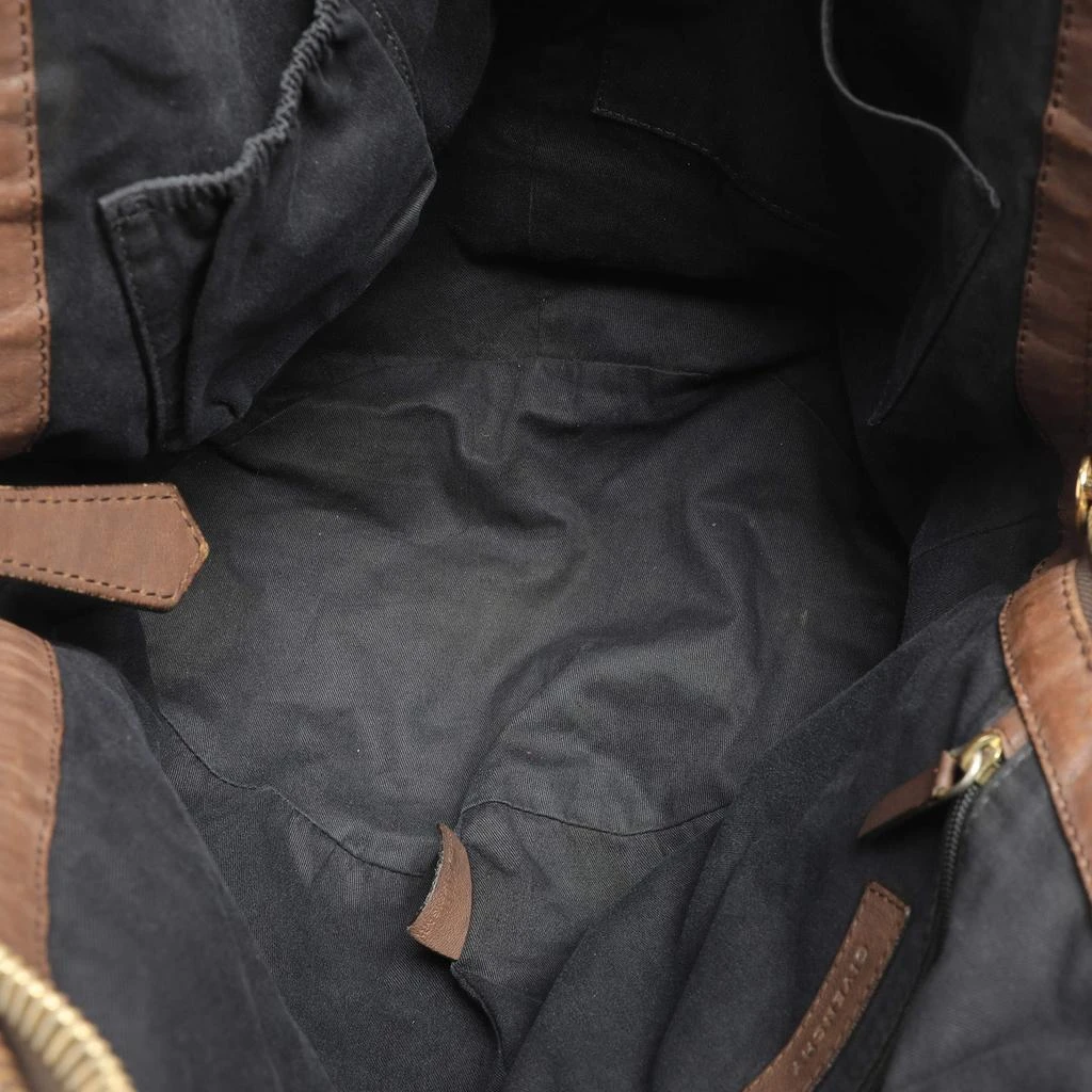 Givenchy Givenchy Brown Textured Leather Small Tinhan Hobo Bag 10